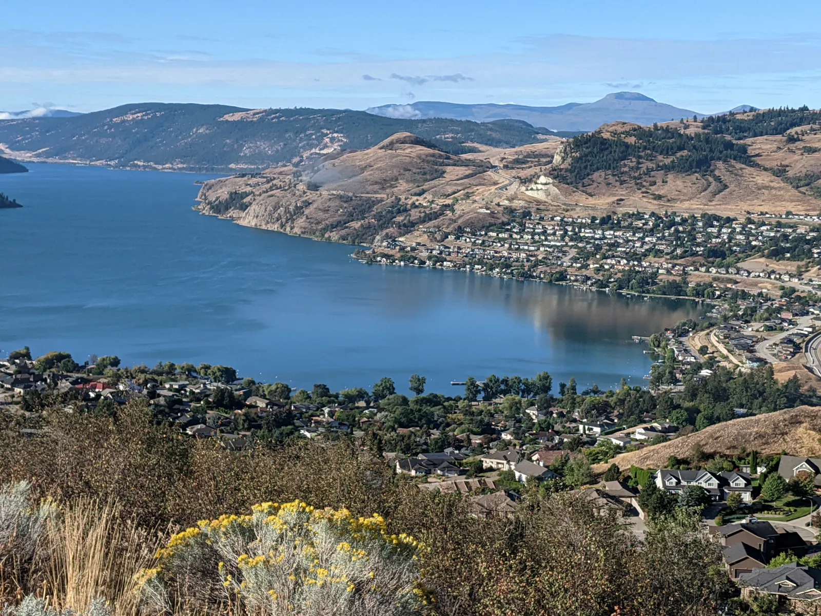 North end of Kalamalka Lake and Coldstream